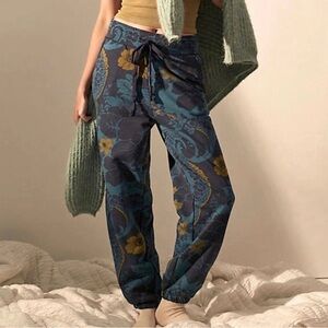 Anthropologie Saturday Sunday Floral Joggers Sweatpants